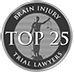 National Brain Injury Trial Lawyers – Top 25